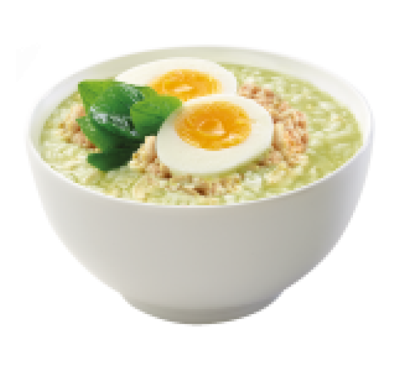 Cháo Tươi Thịt Trứng Mồng Tơi 240 g 