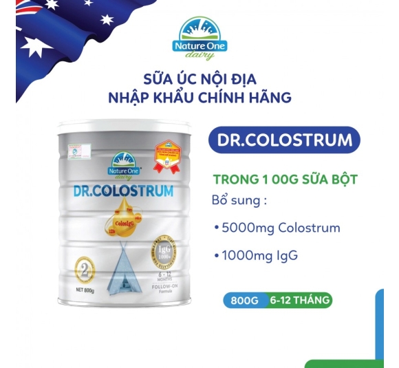 Dr.Colostrum số 2 cho trẻ từ 6-12 tháng tuổi