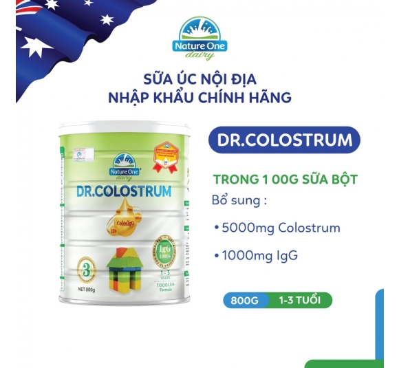 Sữa Dr.Colostrum số 3 cho trẻ từ 1-3 tuổi