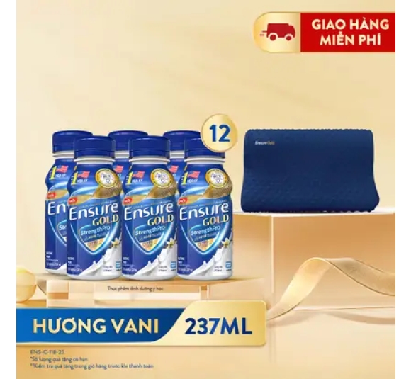 Combo 12 chai Ensure Gold 237ml