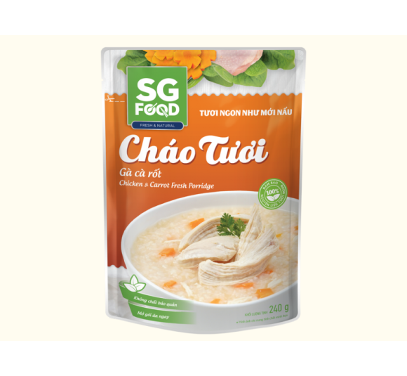 Cháo Tươi Gà & Cà rốt 240g 