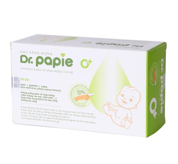 Gạc Răng Miệng Thảo Mộc Phòng Viêm Dr.Papie