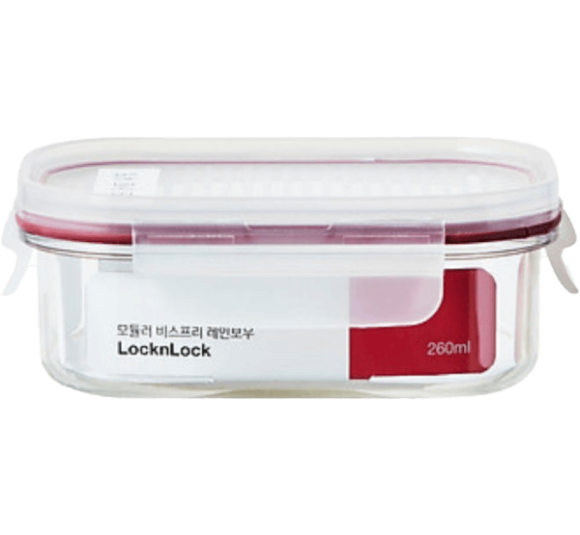 Hộp bảo quản thực phẩm nhựa Bisfree Modular  260ml LBF401RED