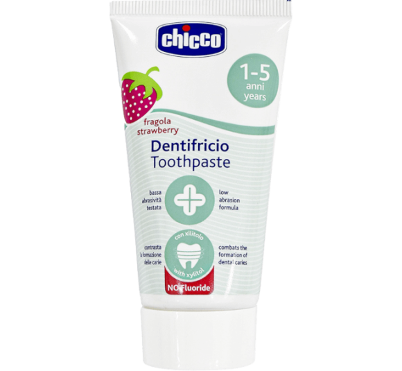 Kem đánh răng hương Dâu 12M+ Chicco