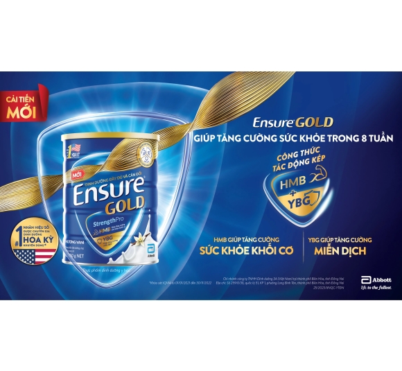 Ensure Gold hương vani 800g