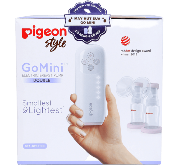 Máy hút sữa điện đôi Pigeon (Gomini)