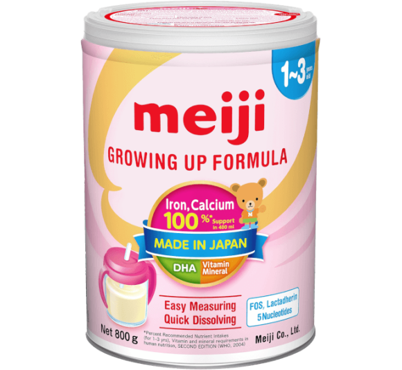 Sữa Meiji Growing up Formula 800g (12-36 tháng)