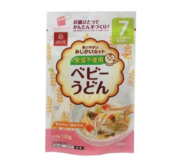 Mì Hakubaku cho trẻ từ 7 tháng tuổi - 100g 