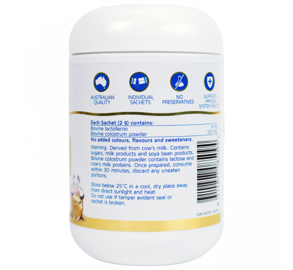 Nature’s Way Kids Smart Lactoferrin + Colostrum – Hỗ trợ tăng cường đề kháng, miễn dịch cho bé