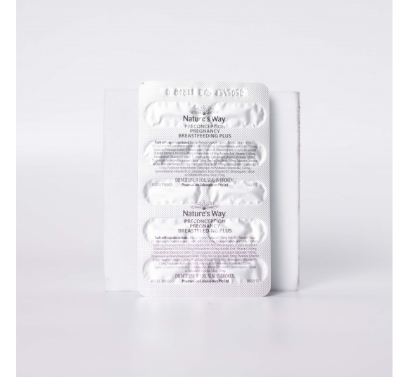 Nature's Way PreConception Pregnancy Breastfeeding Plus - Bổ sung vitamin tổng hợp cho bà bầu
