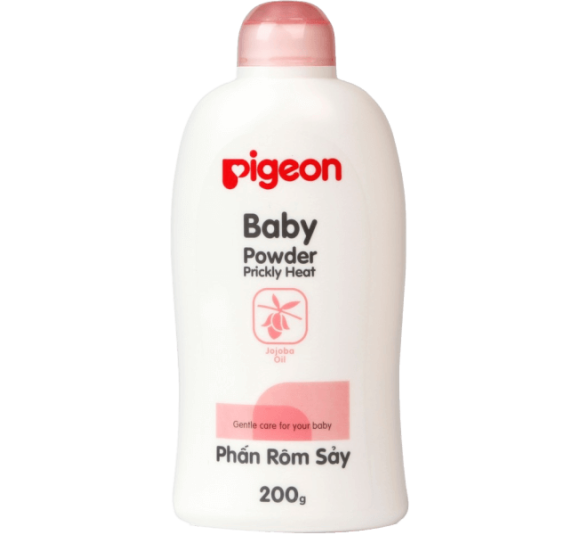 Phấn rôm sảy Pigeon nắp màu 200g
