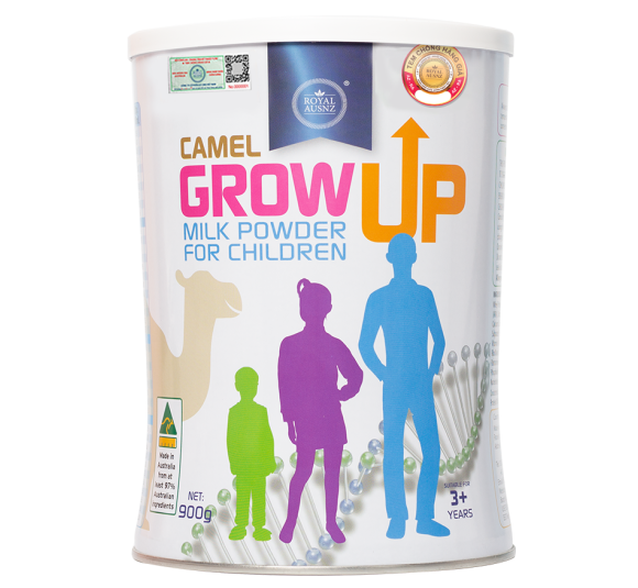 Sữa lạc đà Hoàng Gia Úc ROYAL AUSNZ Camel Grow Up Milk Powder cho bé từ 3 tuổi (900g )