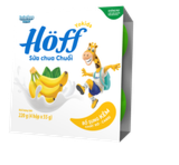   Sữa chua Chuối Hoff