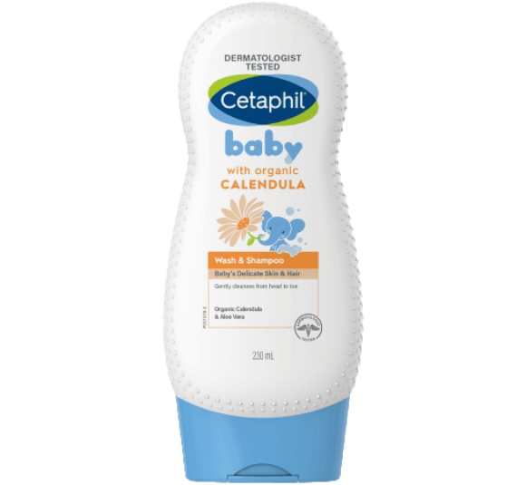 Sữa tắm gội trẻ em tinh chất hoa cúc Cetaphil 230ml