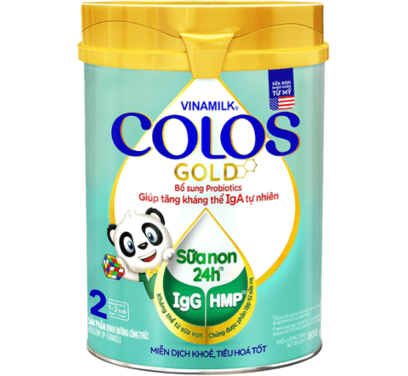 Sữa Vinamilk ColosGold số 2 800g (1-2 tuổi)