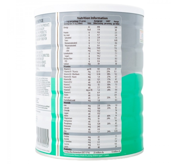 Sữa dê Nature One Dairy Goat 3 cho bé từ 1-3 tuổi