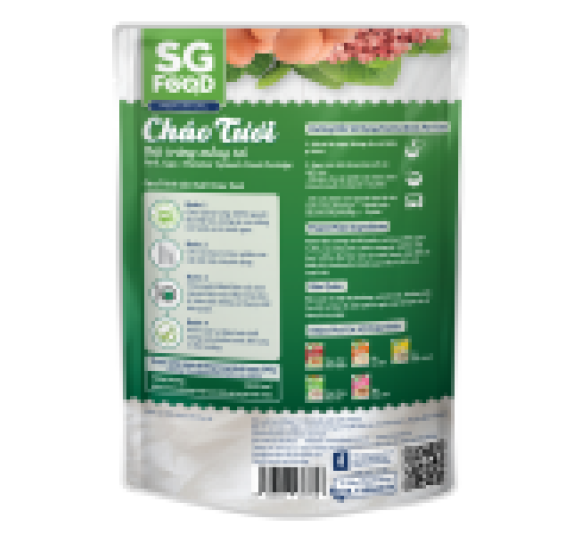 Cháo Tươi Thịt Trứng Mồng Tơi 240 g 
