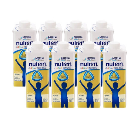 Combo 8 Thực phẩm dinh dưỡng y học Nutren Junior