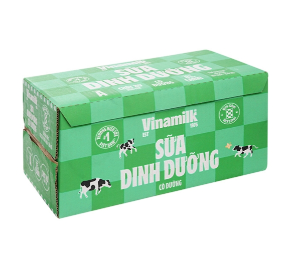 Thùng 48 bịch sữa dinh dưỡng có đường Vinamilk 220ml