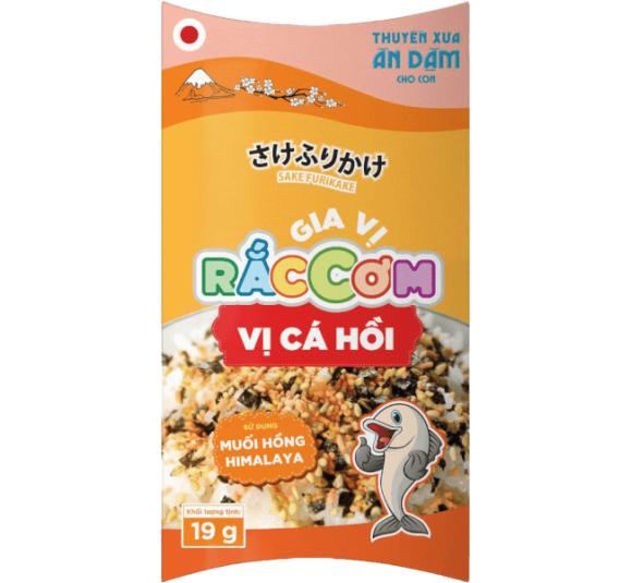 Thuyền Xưa Ăn Dặm Cho Con  - Gia vị rắc cơm  - Vị Cá Hồi 19gr