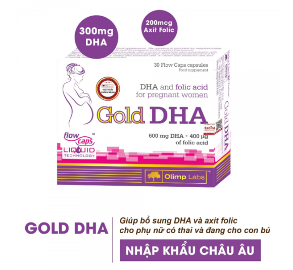 Thực phẩm bảo vệ sức khỏe Gold DHA