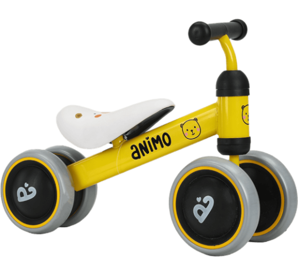 Xe chòi chân, thăng bằng 4 bánh Animo M5910 (Vàng)